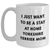 Funny Yorkshire Terrier Mom Quote White Coffee Mugs Gifts from Family for Dad's Special Day - Main