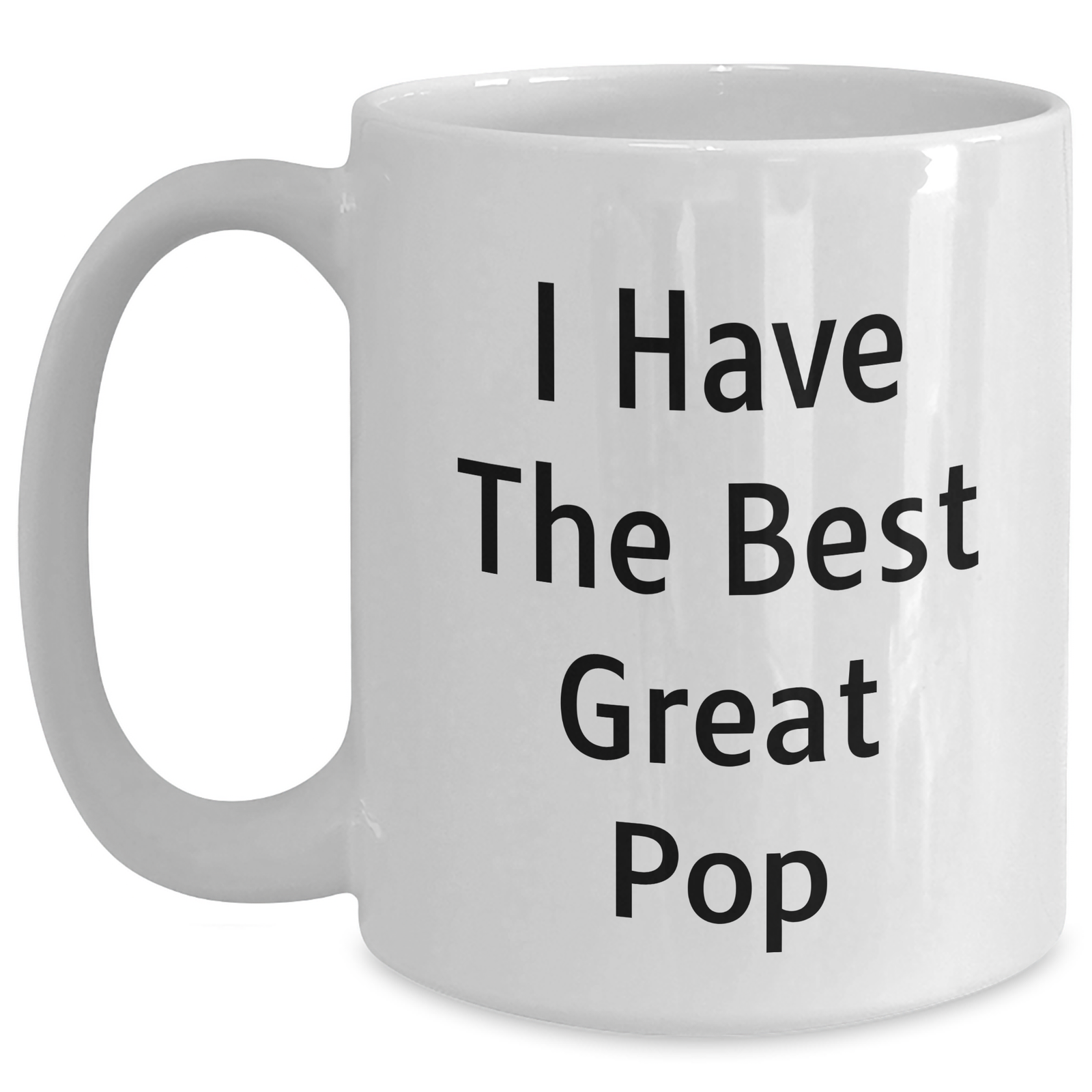 Funny Pop Quote White Coffee Mug Gifts from Friends to Pop, Unique Father's Day Pop Culture Mug - Main