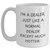 Hotter Dealers Gifts, Funny White Coffee Mug for Men, 'I'm A Dealer. Just Like A Normal Dealer Except Much Hotter.' - Unique Father's Day Unique Gifts from Friends - Main