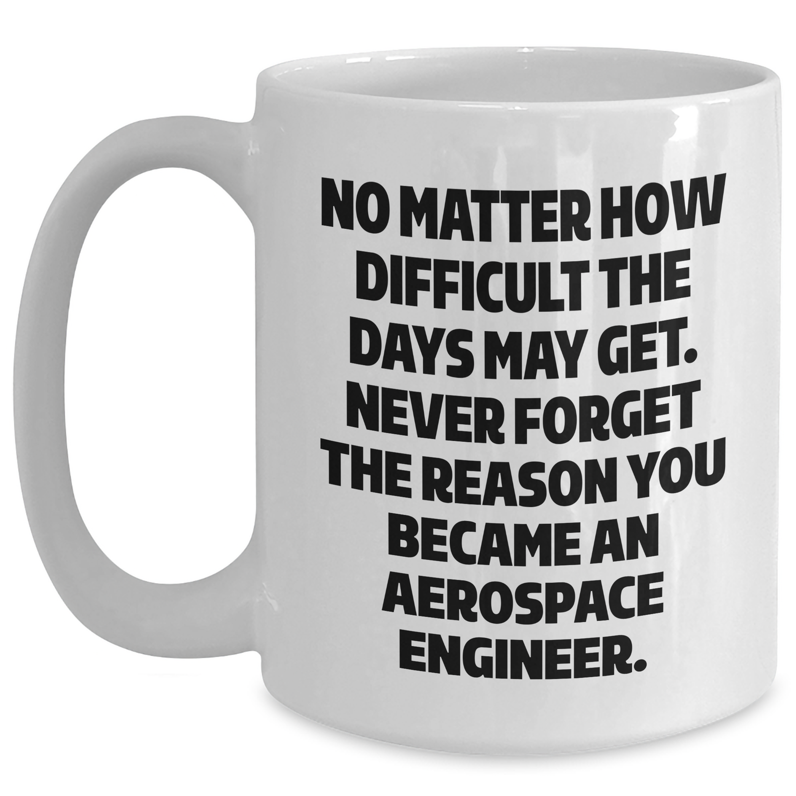 Aerospace Engineer Gifts, Funny Quote Coffee Mug, Mother's Day Unique Gifts from Family, Gifts for Aerospace Engineers - Main