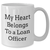 Funny Loan Officer Gifts - 'My Heart Belongs To A Loan Officer' White Coffee Mug for Loan Officer, Unique Fathers Day Unique Gifts from Friends, Coworkers, Family - Additional