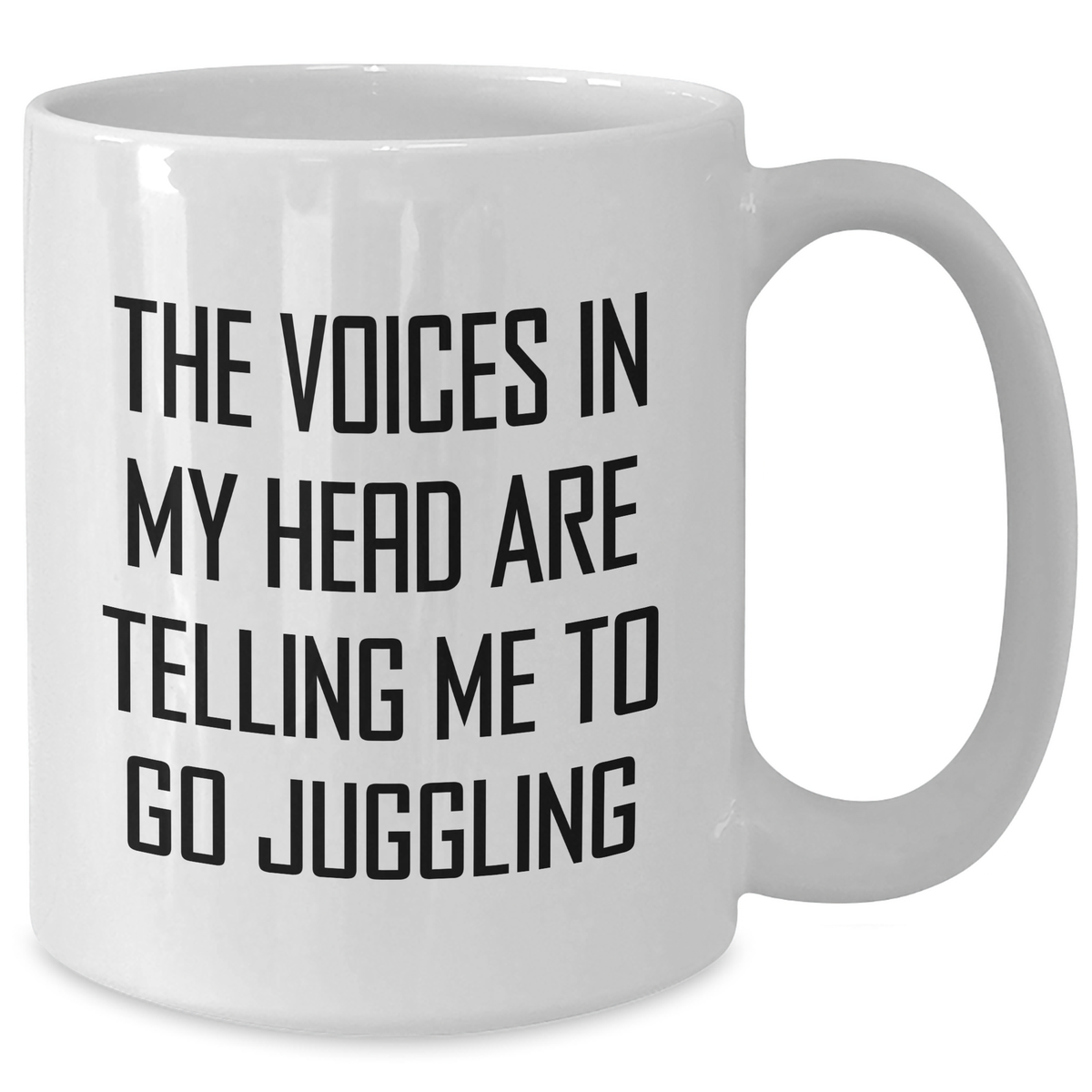 Funny Juggling Quote White Coffee Mug Gifts for Men from Friends, Unique Juggling Enthusiast Gift for Father's Day - Additional