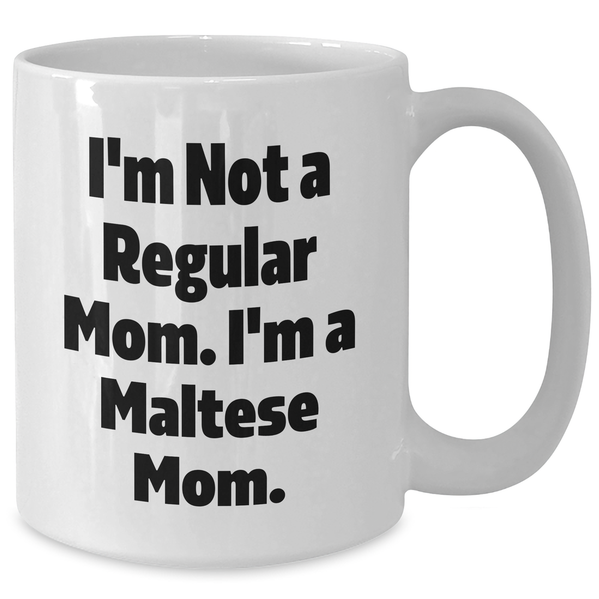 Maltese Dog Mom Funny Quote Gifts from Family for Dad, White Coffee Mug for Father's Day, Unique Maltese Dog Lover Gift Ideas - Additional