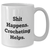 Funny Crocheting Gifts for Men from Friends - White Coffee Mug with 'Shit Happens. Crocheting Helps.' Quote, Perfect for Father's Day - Additional