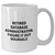 Funny Database Administrator Gifts from Friends - White Coffee Mug for Men - Retired Figure It Out Yourself Quote for Father's Day - Additional
