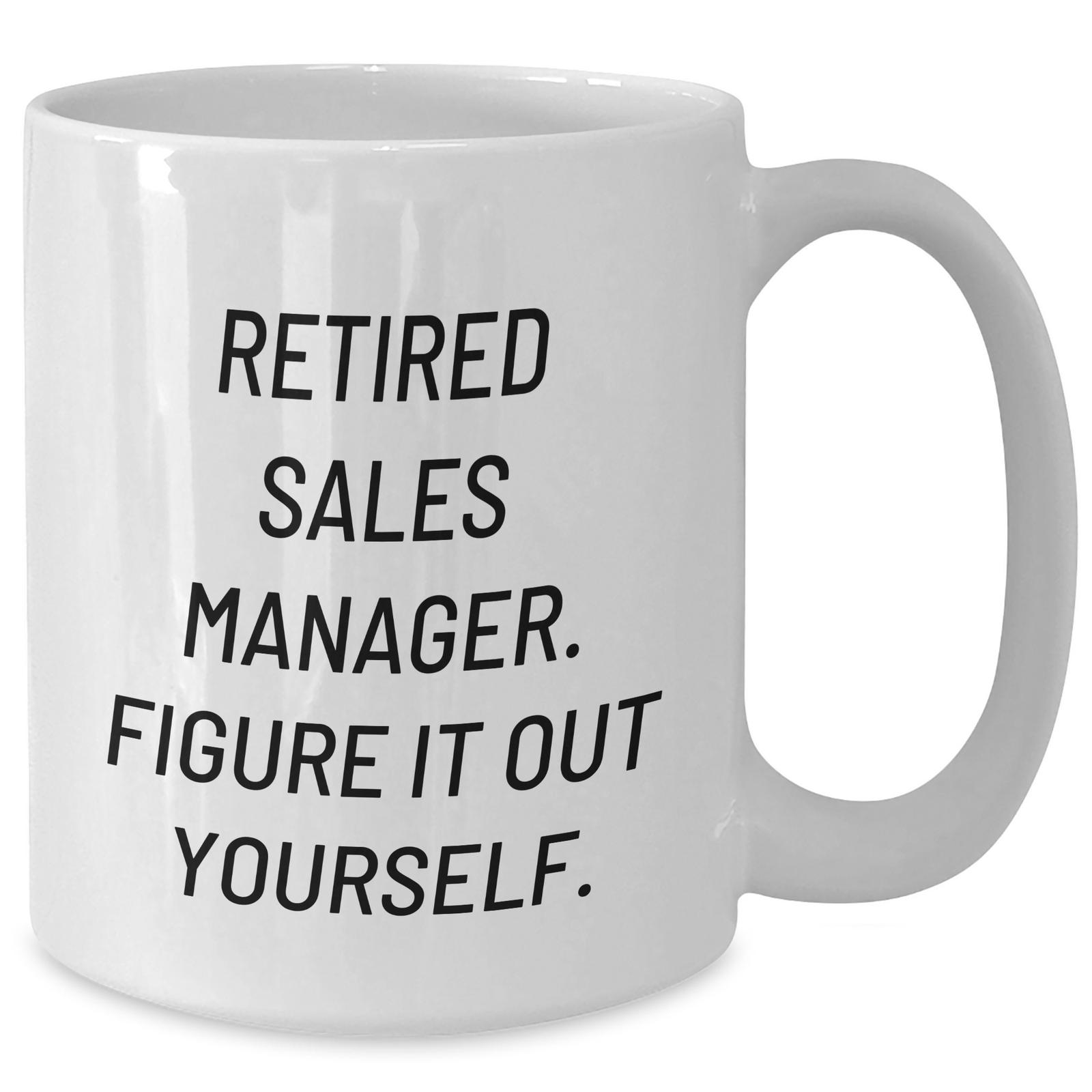 Funny Sales Manager Gifts from Friends, Unique White Coffee Mugs for Retired Sales Managers, Father's Day Unique Gifts - Additional