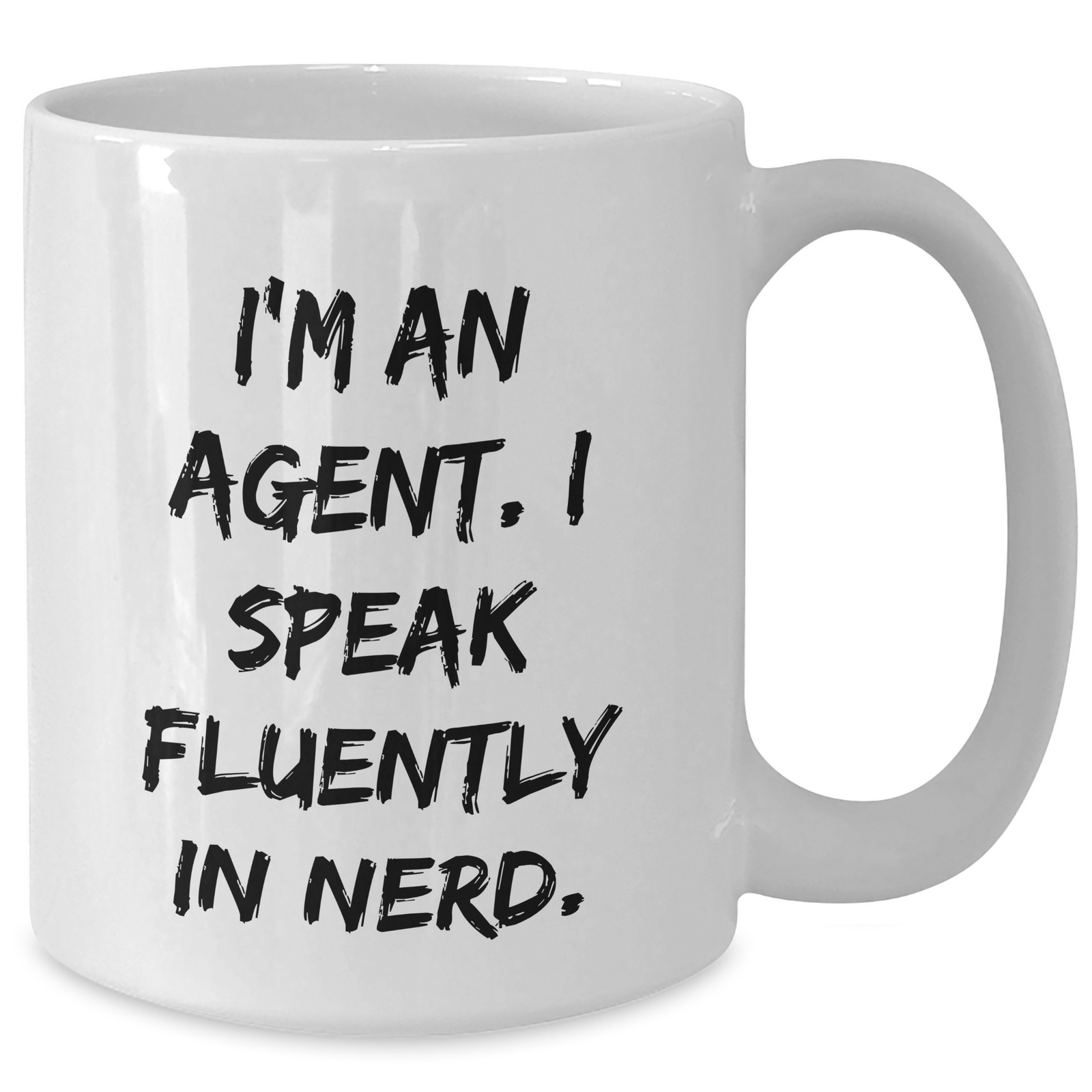 Funny Agent Gifts for Him - White Coffee Mug, Gifts from Family to Agent, Father's Day Unique Gifts - Additional