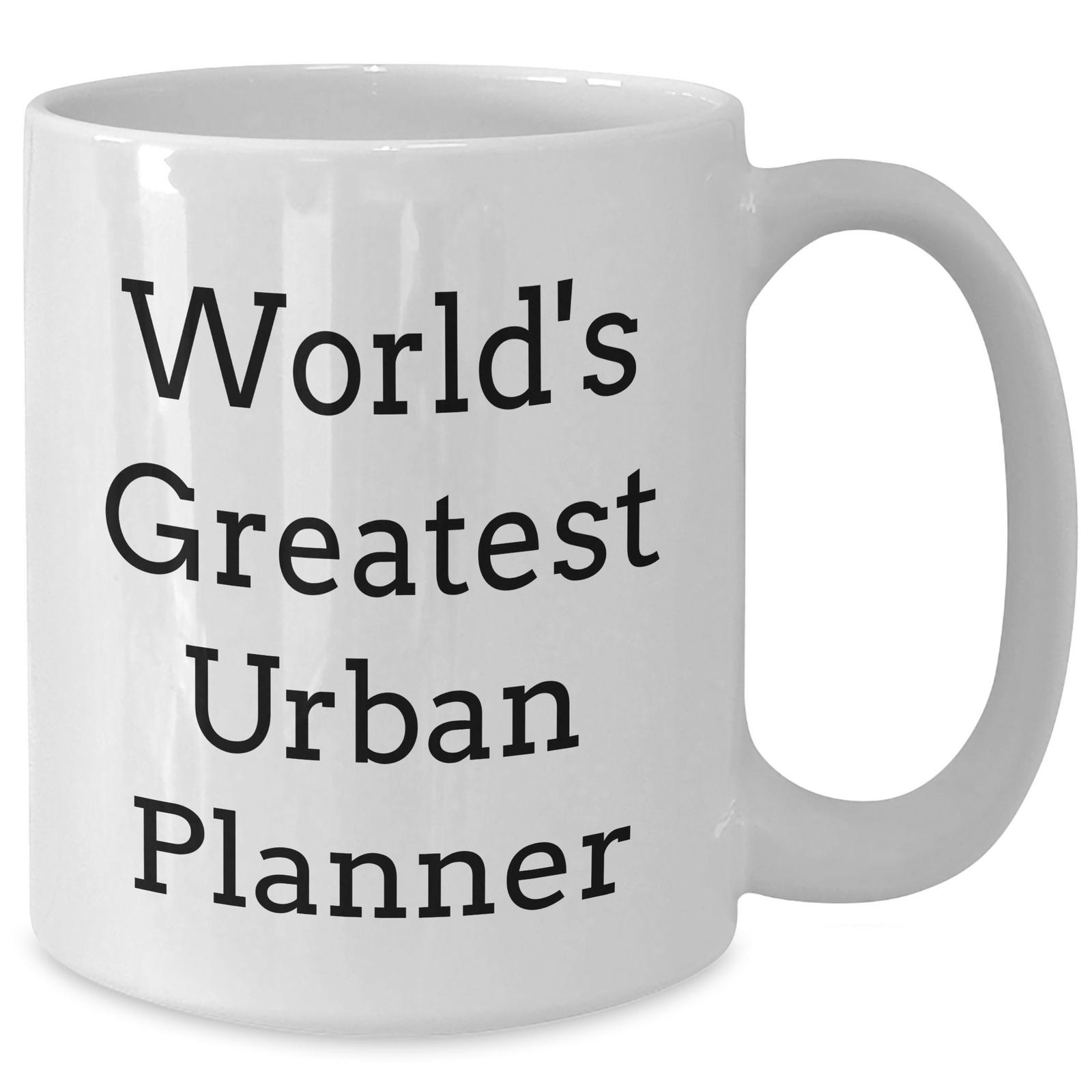 Funny World's Greatest Urban Planner Gifts from Mom on Mother's Day, Unique White Coffee Mug for Her - Additional