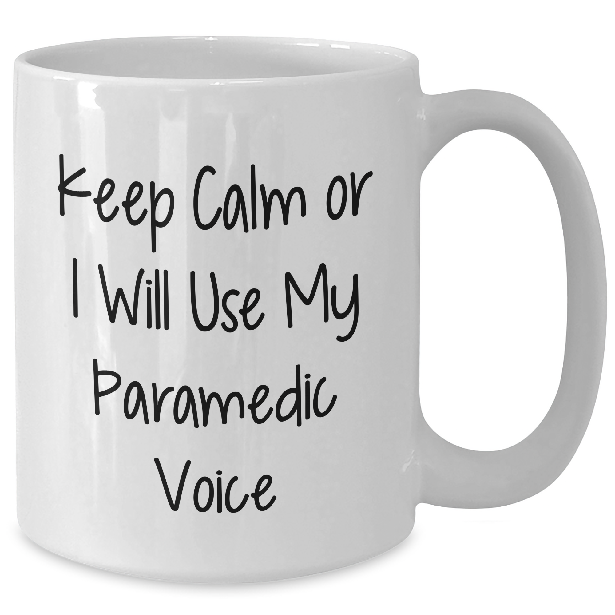 Funny Rescue Worker Mugs, Keep Calm Gifts from Men to Rescue Worker Heroes, White Coffee Mug for Father's Day - Additional