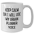 Funny Urban Planner Gifts from Friends to Men on Father's Day - White Coffee Mug with 'Keep Calm Or I Will Use My Urban Planner Voice' Quote, Gifts for Urban Planner Lovers - Additional