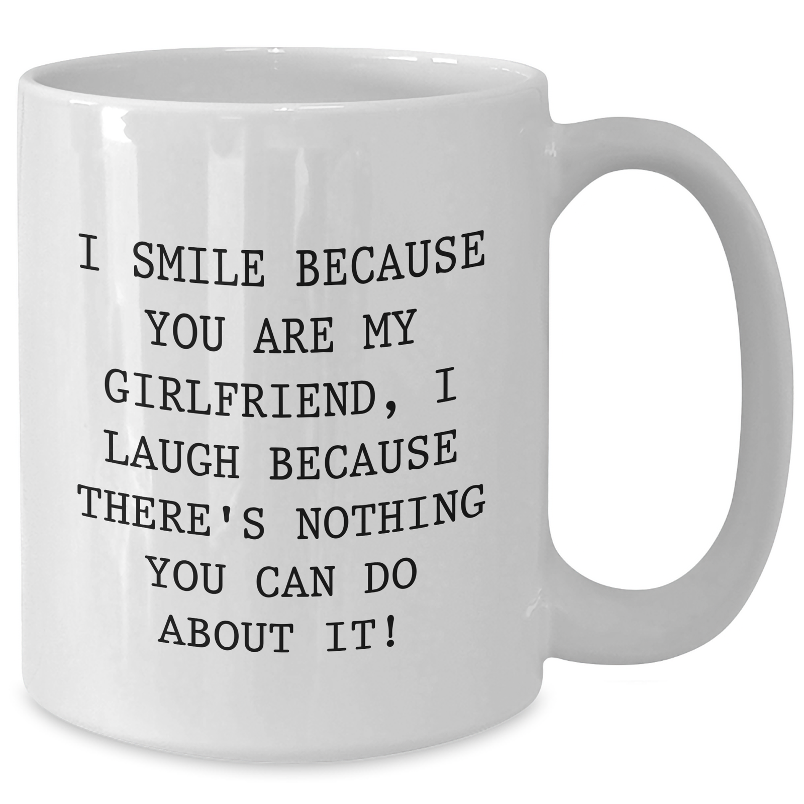 Funny Sweetheart Gifts from Men, Cute White Coffee Mugs for Sweetheart, I Smile Because You Are My Sweetheart, Perfect Father's Day Unique Gifts - Additional