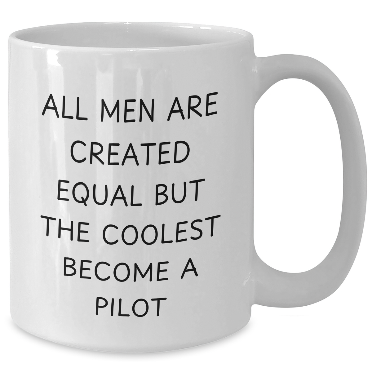Pilot Gifts from Men, Unique White Coffee Mugs for Pilot Enthusiasts with Funny Quote, Gifts for Mother's Day - Additional