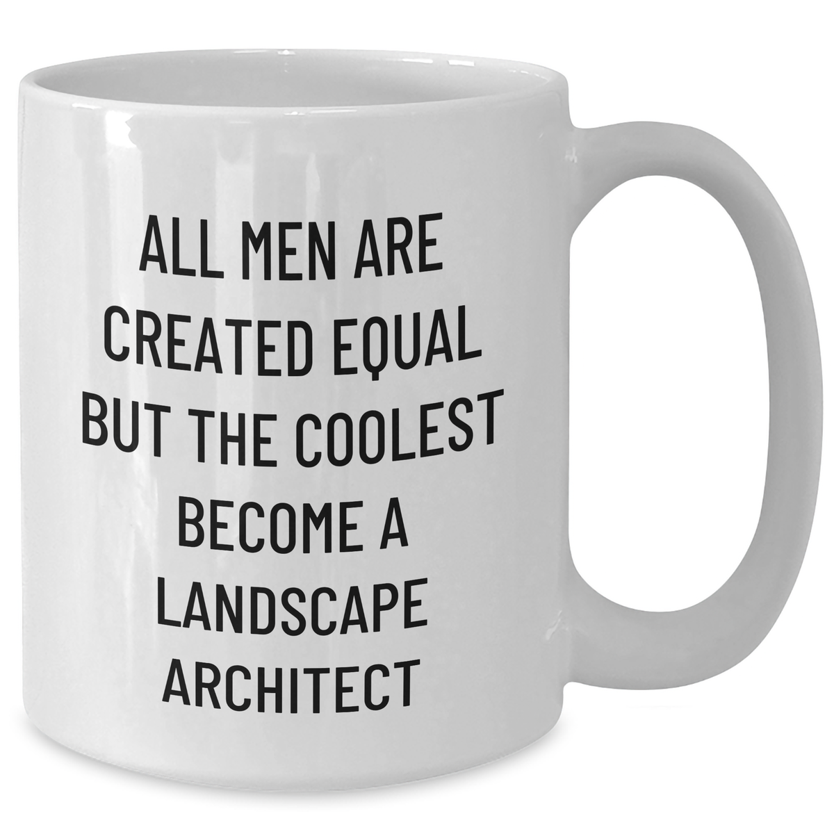 Funny Landscape Architect Gifts for Men Funny Quote White Coffee Mug, Gifts from Friends, Coworkers, or Family for Father's Day - Additional