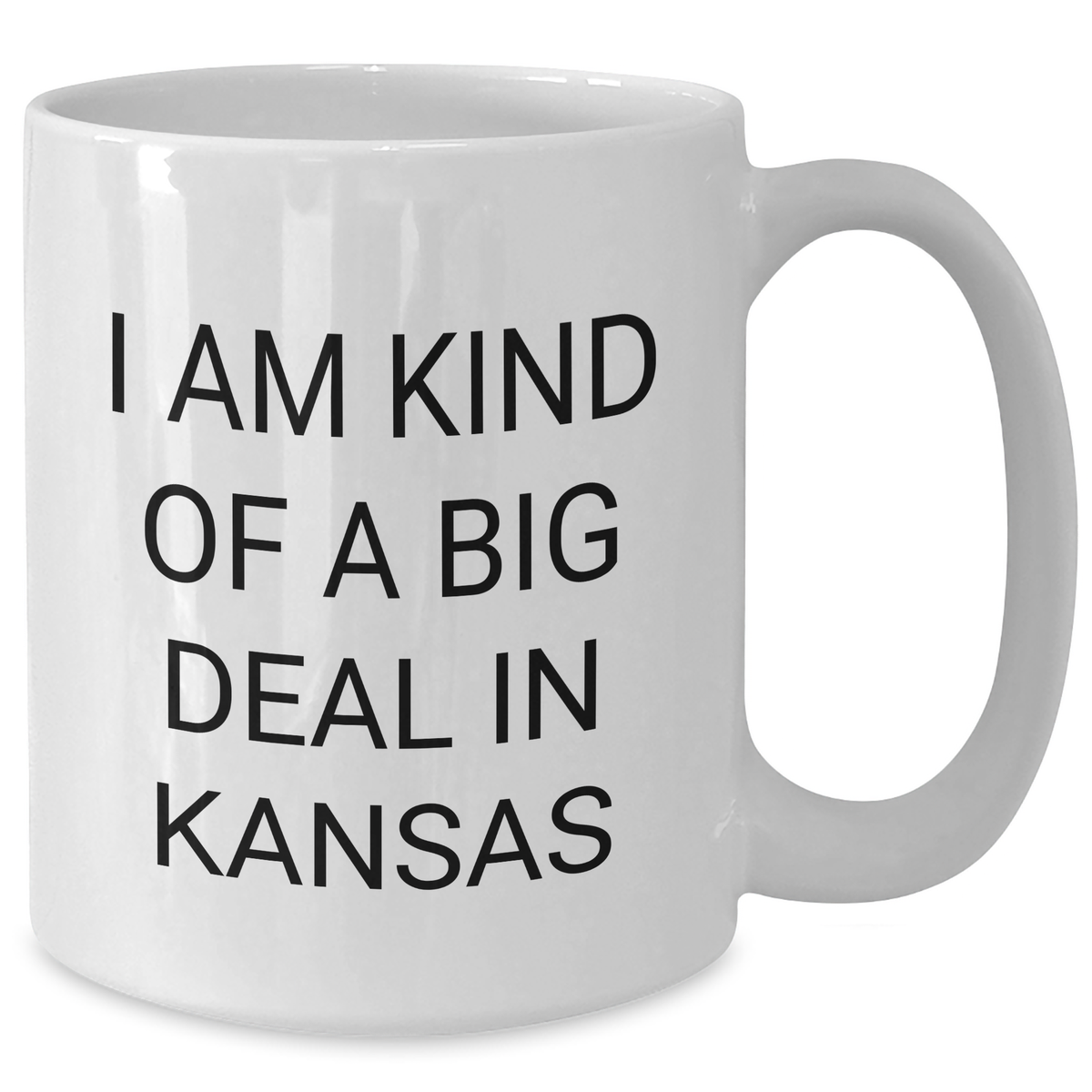Funny Kansas White Coffee Mug, I Am Kind Of A Prime Selection In Kansas, Unique Gifts from Friends to Family for Mother's Day - Additional
