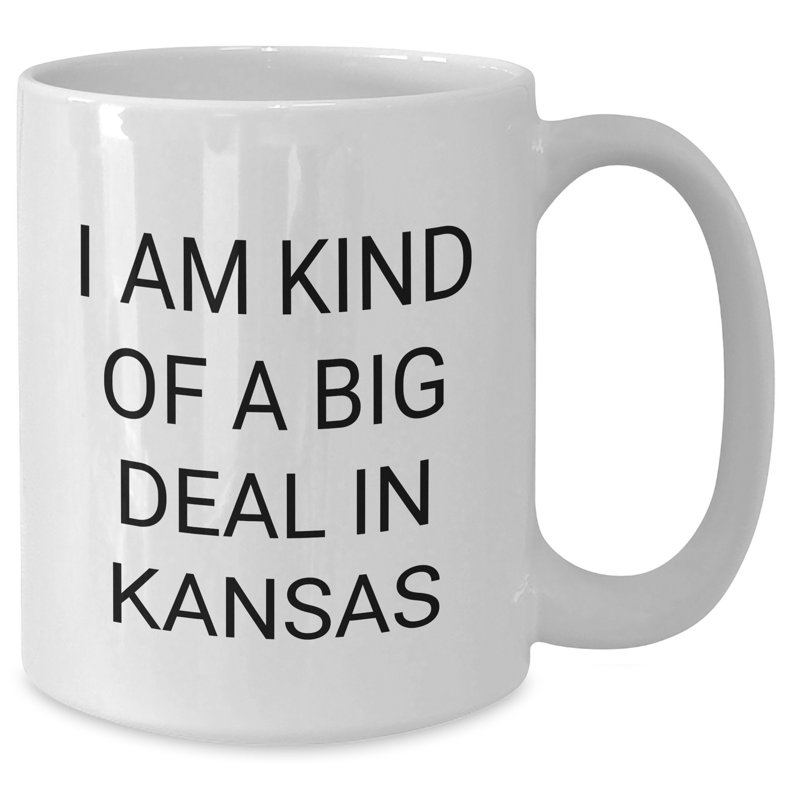 Funny Kansas White Coffee Mug, I Am Kind Of A Prime Selection In Kansas, Unique Gifts from Friends to Family for Mother's Day - Additional