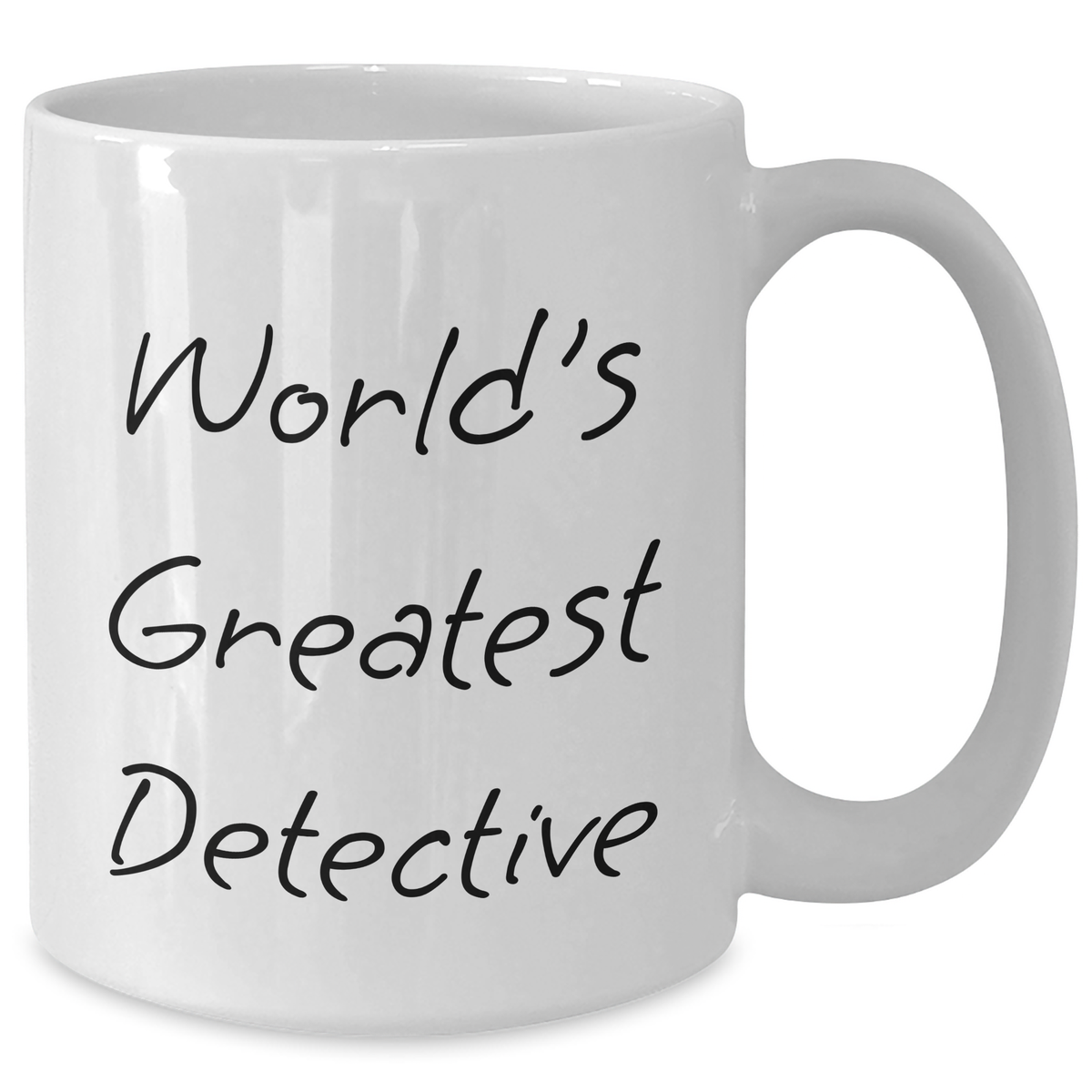 Funny World's Greatest Detective White Coffee Mugs for Detective Fans Gifts from Friends on Mother's Day - Additional