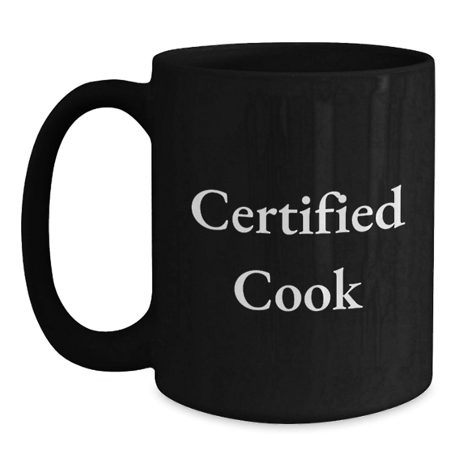 Funny Quotes for Cooks - Christmas Unique Gifts for Friends from Family - Black Coffee Mug - Main