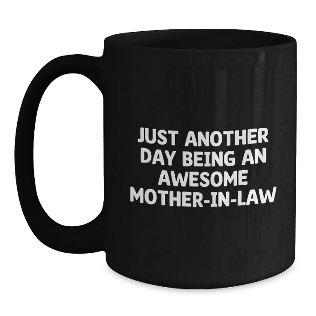 Funny Mom-in-law Black Coffee Mug Gifts, Valentine's Unique Gifts from Men to Mom-in-law - Main