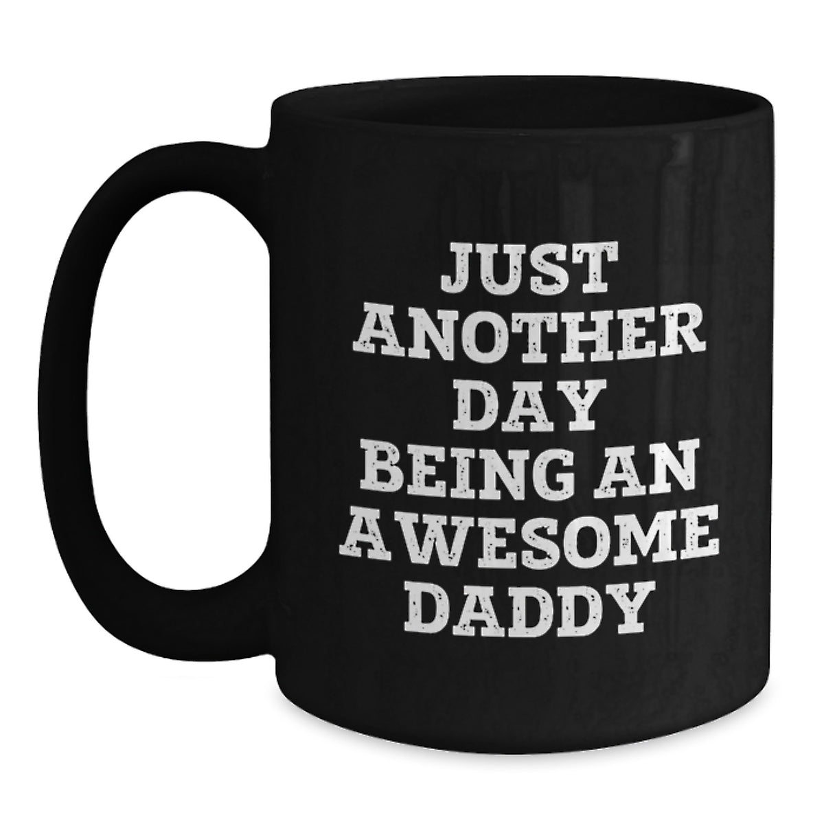 Funny Dad Jokes Black Coffee Mug Gifts from Men to Daddy for Mother's Day - Main