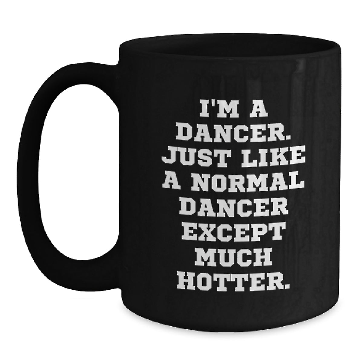 Funny Dancer Gifts from Friends to Dancer, Birthday Unique Coffee Mug for Dancer, Dancer Coffee Lover Mug - I'm A Dancer - Main