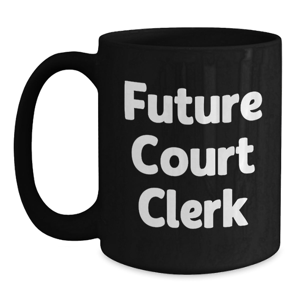 Court Clerk Gift for Him Future Court Clerk Keepsake Mug - Main