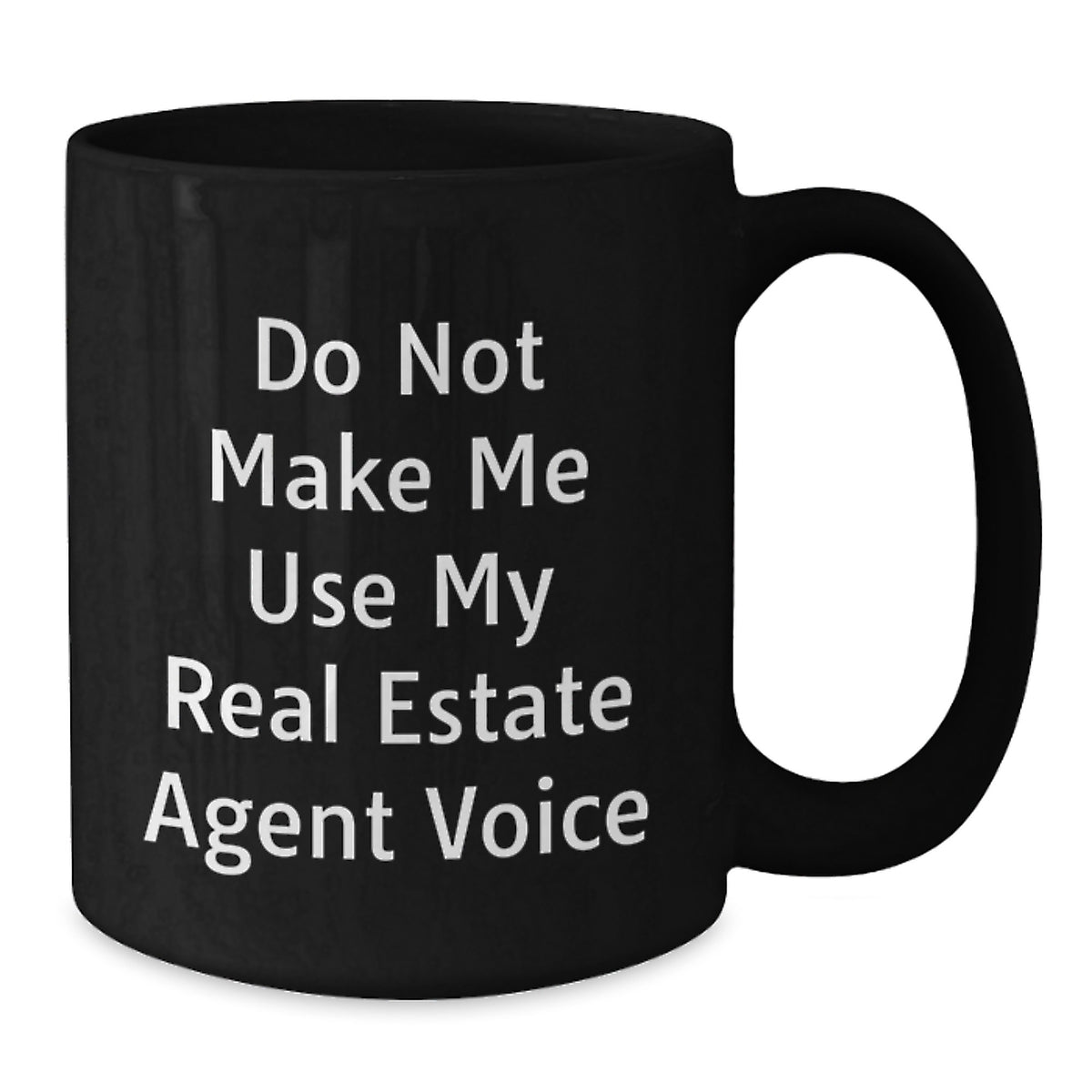 Real Estate Agent Gift for Him Witty 'Real Estate Agent Voice' Keepsake - Additional