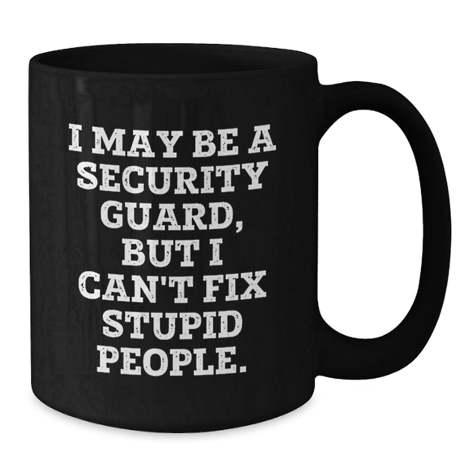 Security Guard Keepsake 11oz Mug for Him Christmas Gift Microwave Safe - Additional