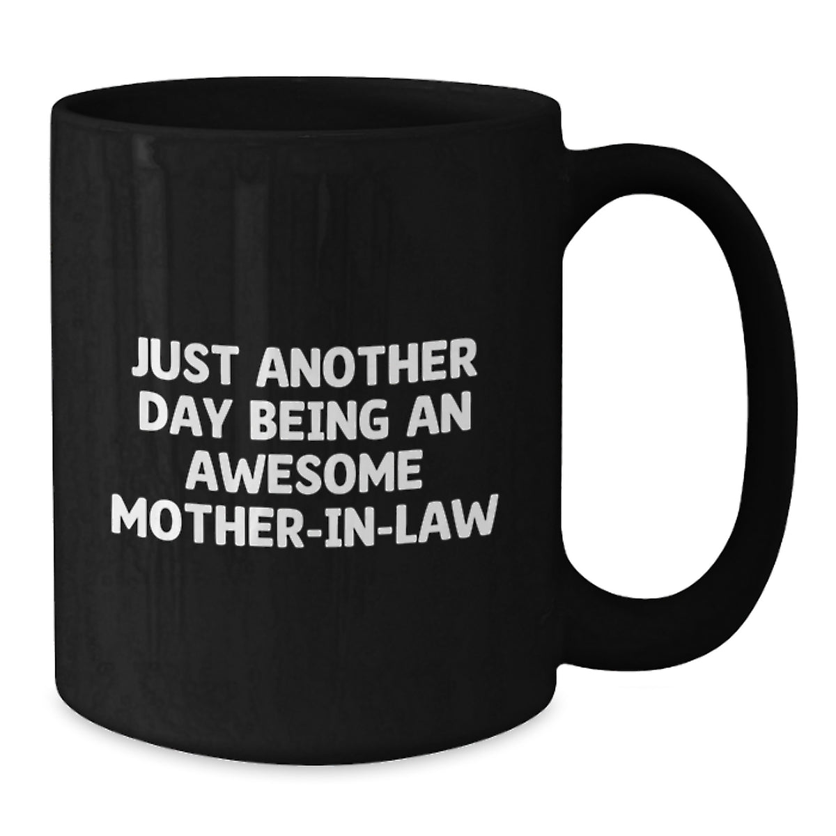 Funny Mom-in-law Black Coffee Mug Gifts, Valentine's Unique Gifts from Men to Mom-in-law - Additional