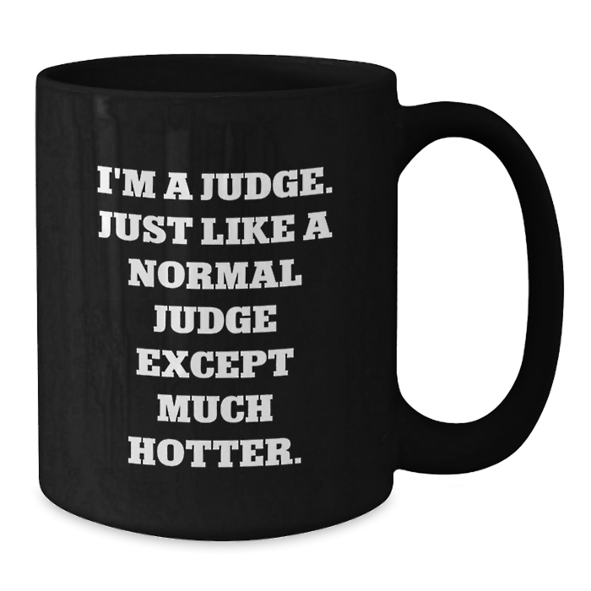 Funny Judge Gifts, Unique Black Coffee Mugs for Judge Men, Graduation Unique Gifts from Friends to Judge - Additional
