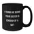 Funny Sister Birthday Unique Gifts from Men to Women Friends Black Coffee Mug, I Think Me Being Your Sister Is Enough Of A Gift - Additional