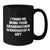Funny Grandmother Gifts, I Think Me Being Your Grandmother Is Enough Of A Gift, Black Coffee Mug for Graduation, Gifts from Family - Additional