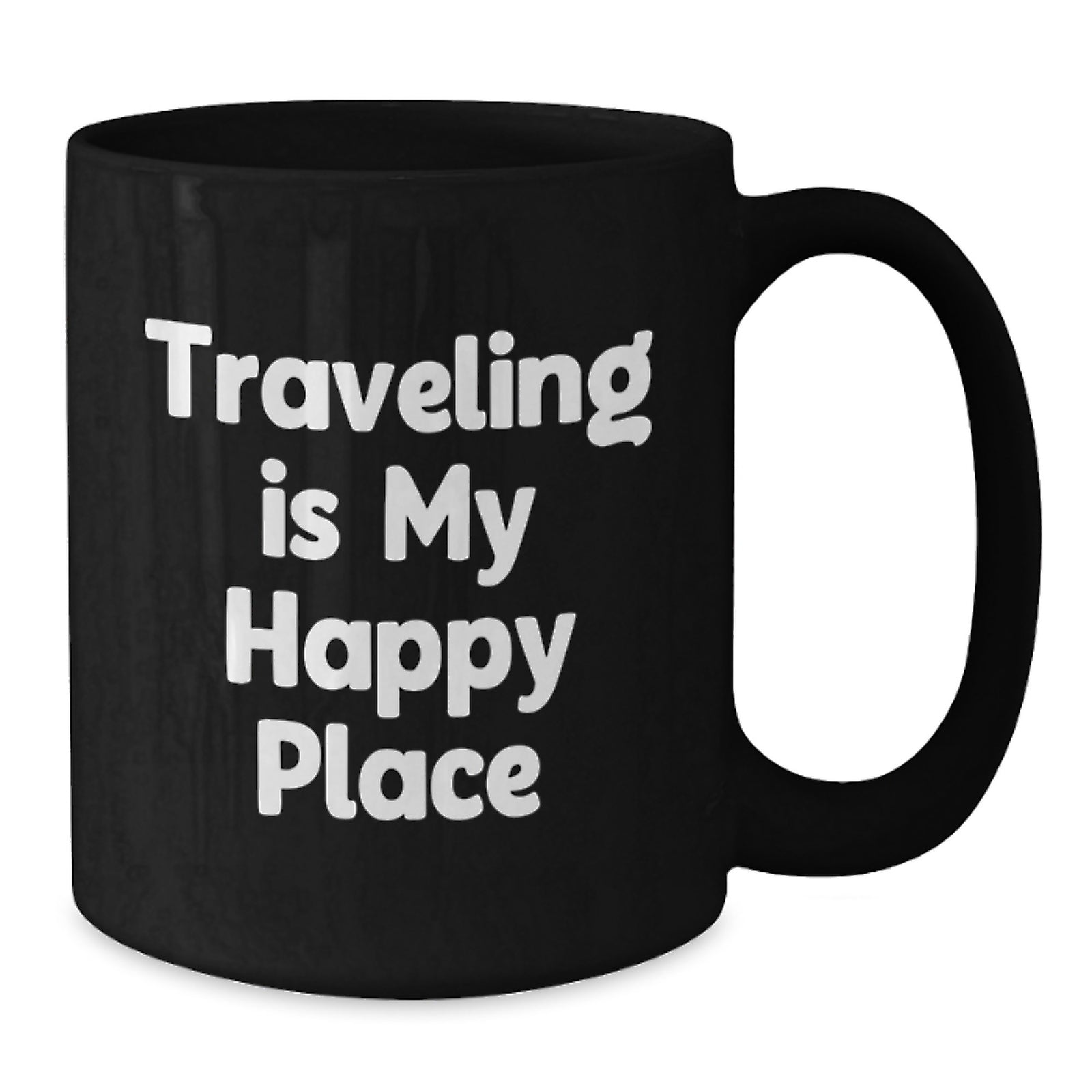 Traveling Enthusiast Gifts from Men for Dad, Funny Quote Black Coffee Mug, Father's Day Unique - Additional