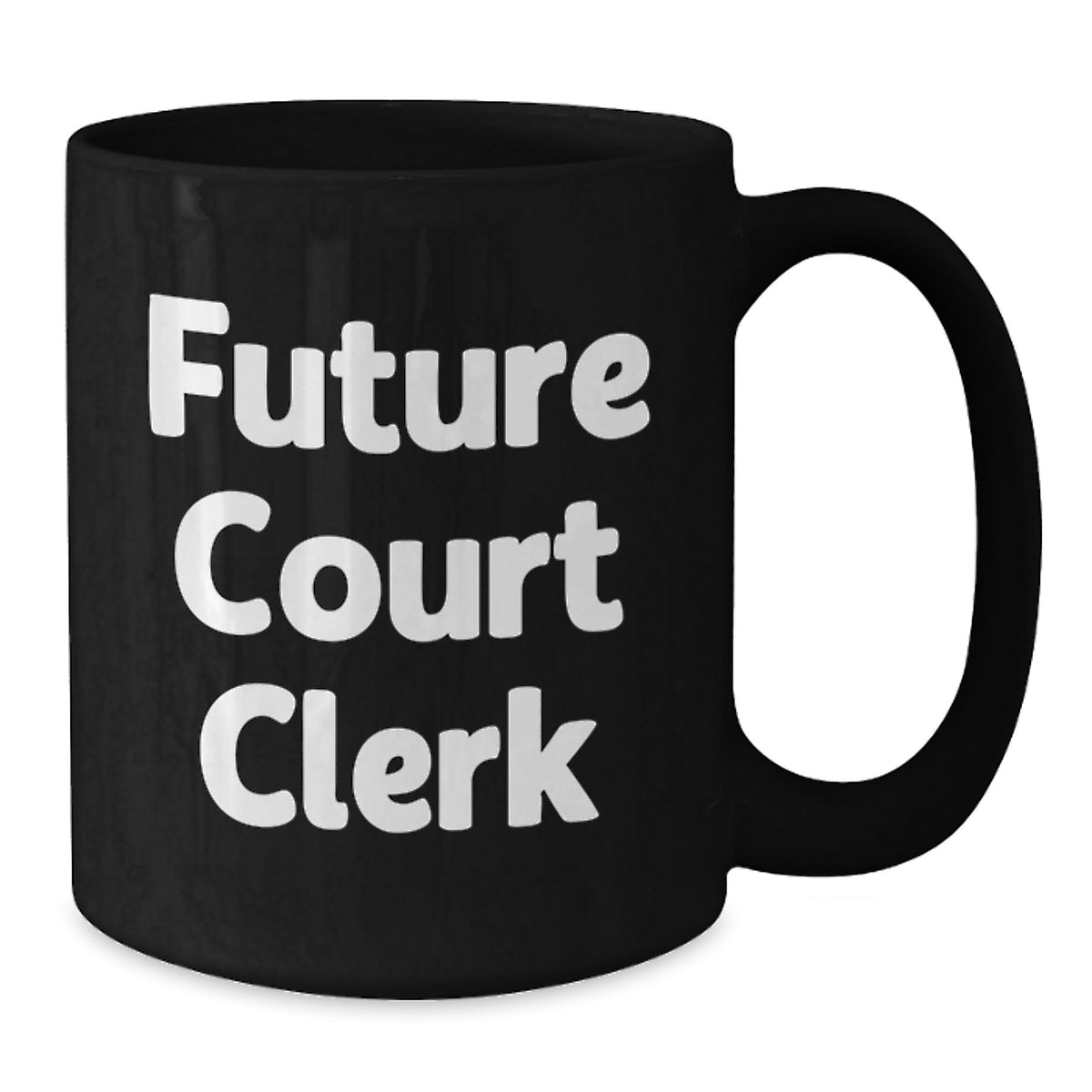 Court Clerk Gift for Him Future Court Clerk Keepsake Mug - Additional