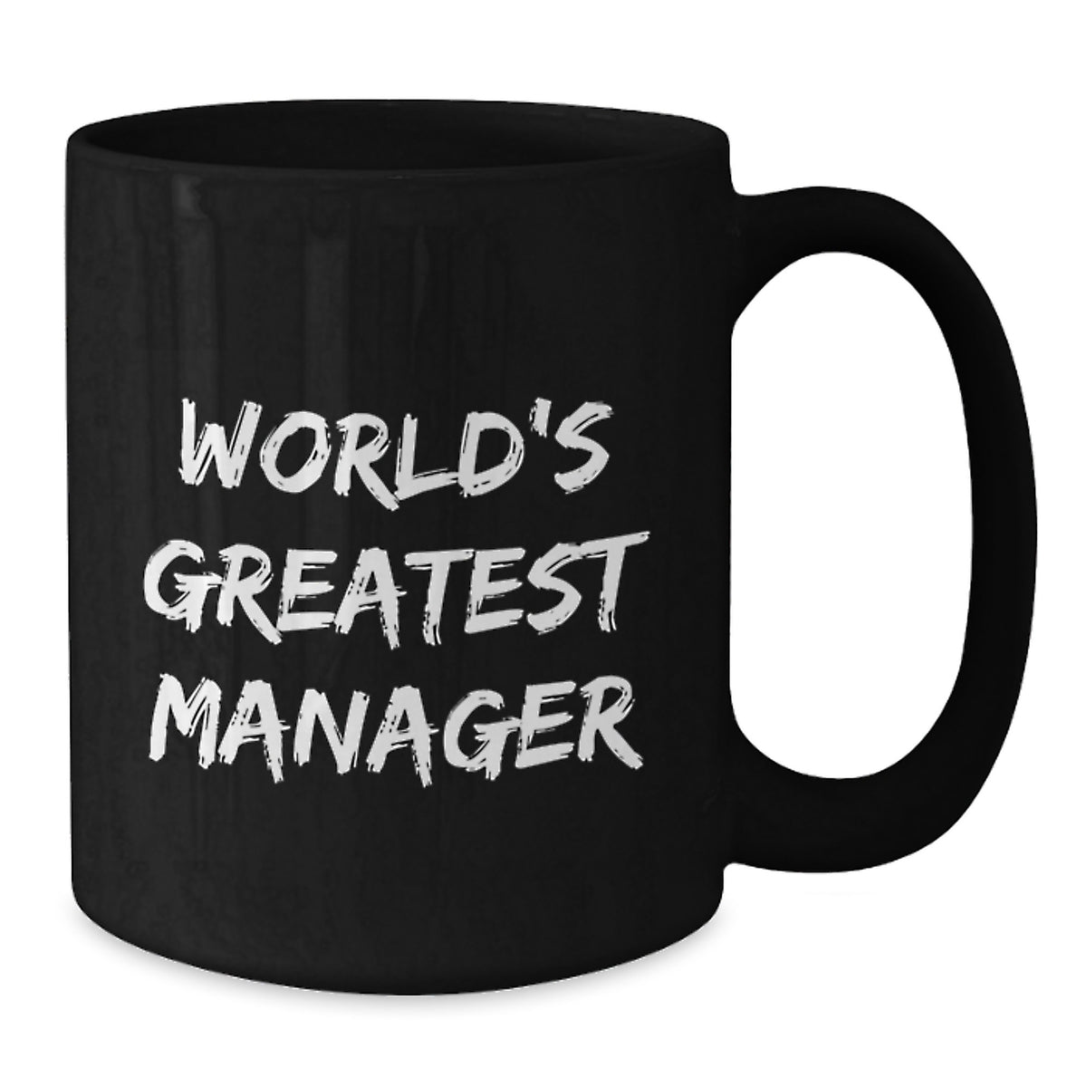 Funny World's Greatest Manager Quotes Black Coffee Mug Gifts for Manager, Funny Valentine's Unique Gifts, Gift from Men to Men Manager - Additional