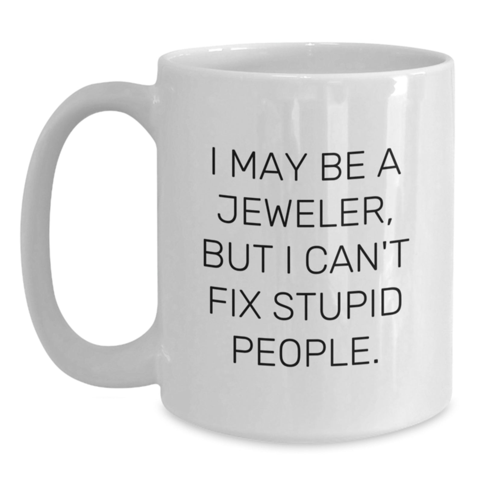 Jeweler White Premium Coffee Mug Idea for Coworkers – Birthday Gift - Main