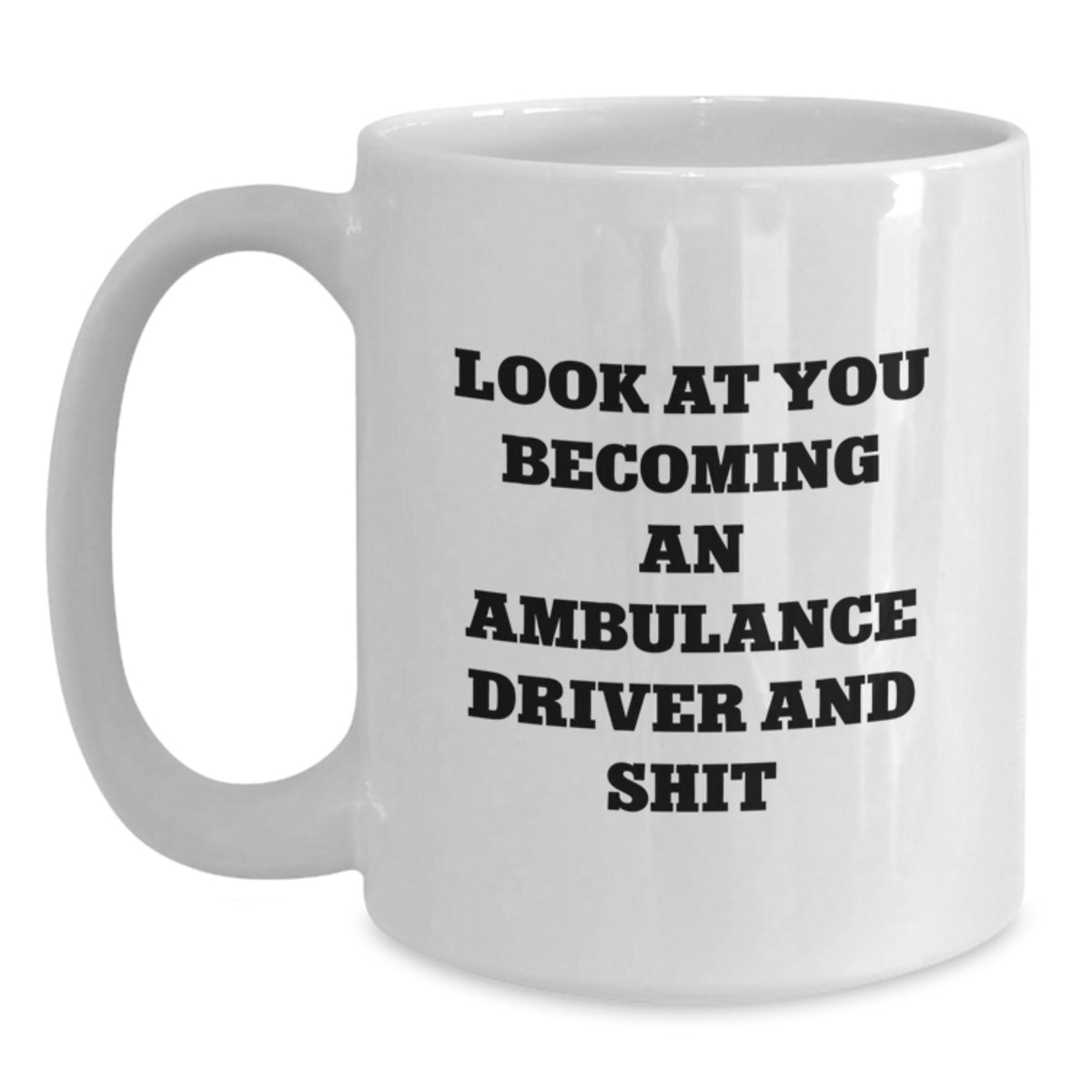 Ambulance Driver Gift for Him - A Witty Keepsake Mug for a Hero - Main