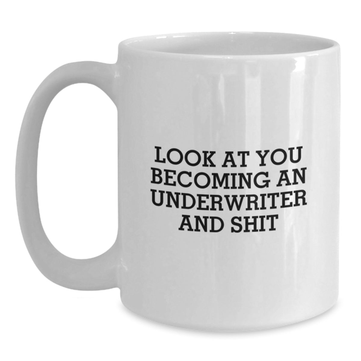 Christmas Gift for Her - Lighthearted Underwriter Present, 'Look At You - Main