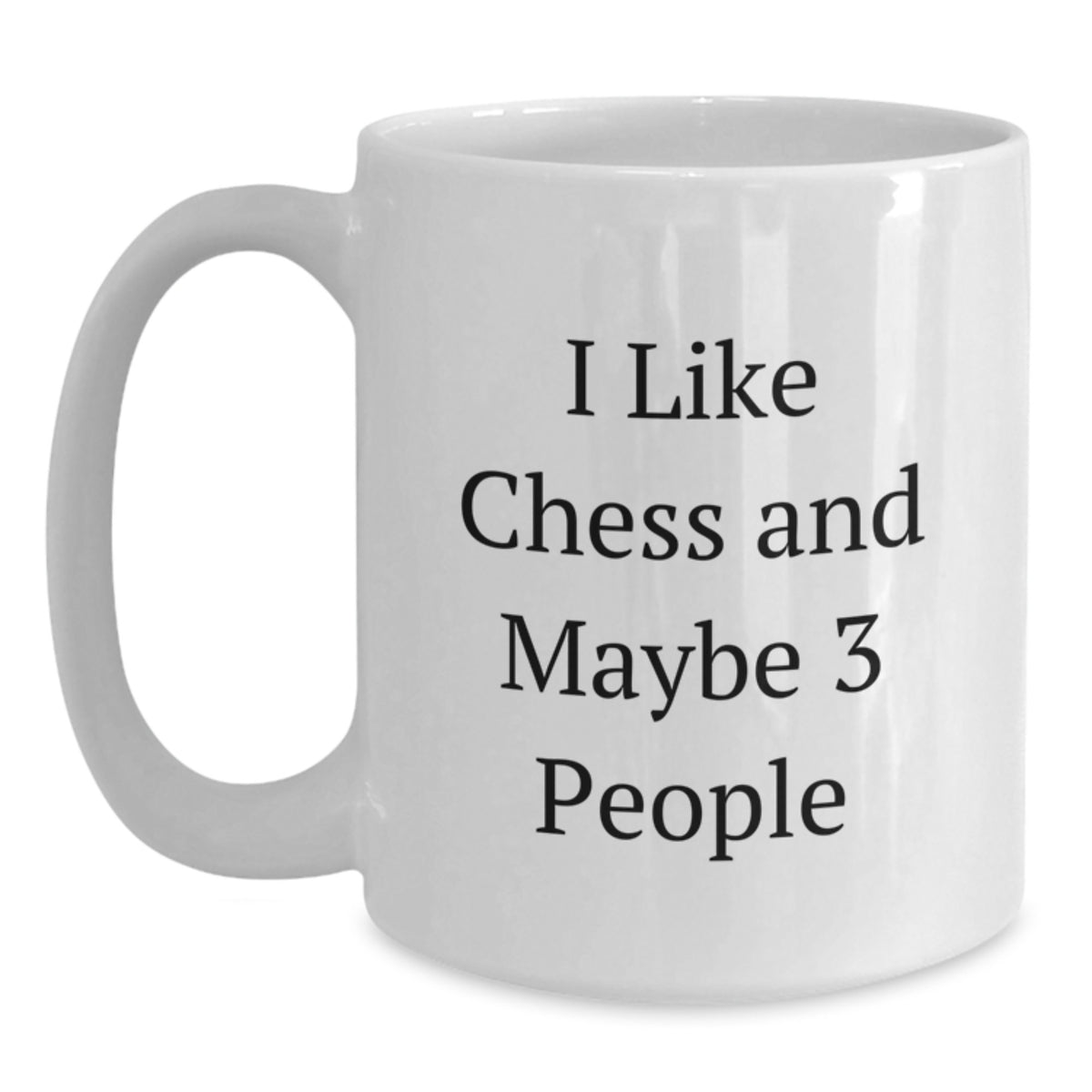 Funny Chess White Coffee Mugs for Valentine's Unique Gifts from Friends and Family Chess Players - Main