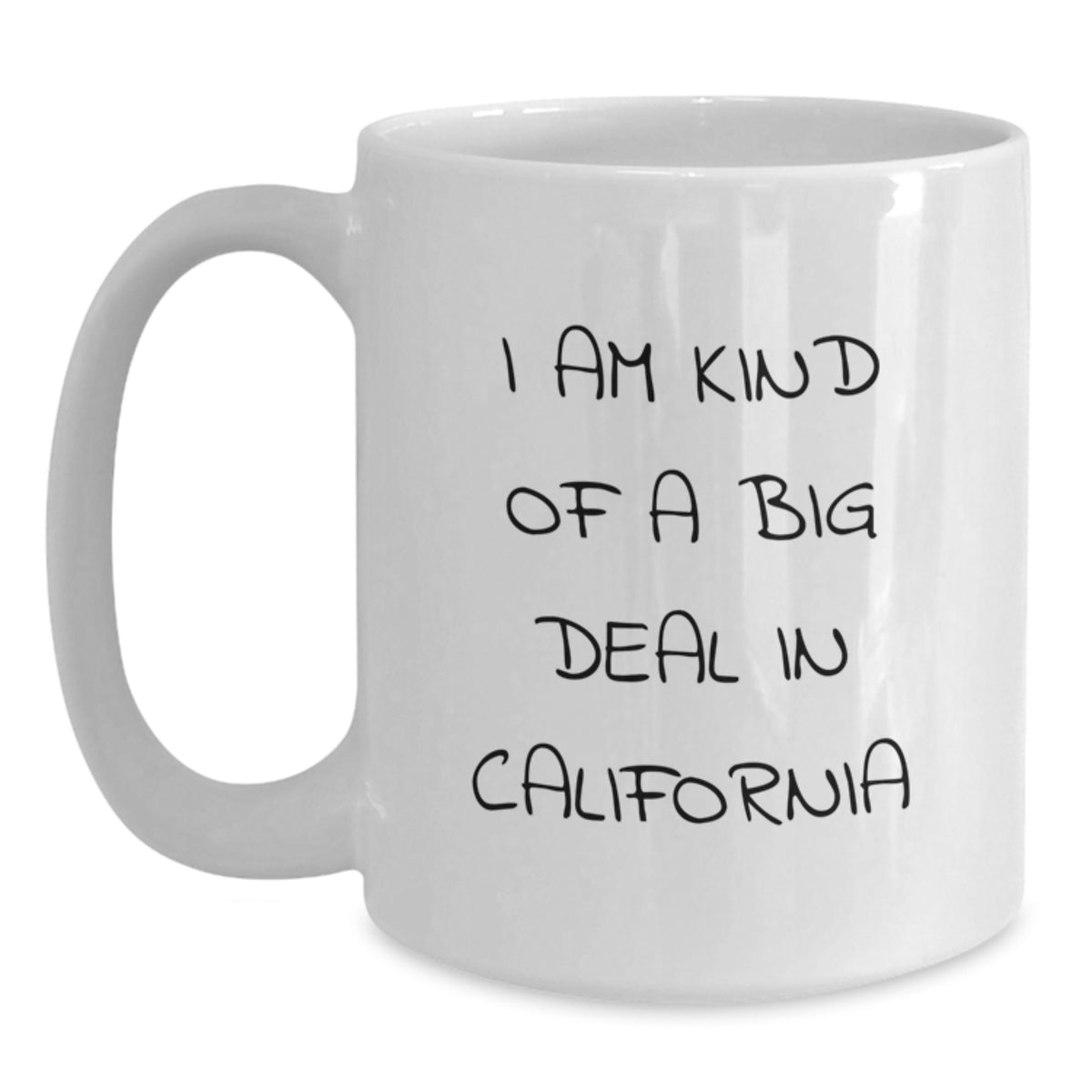 California State Gifts Funny White Coffee Mugs for Him, Her, Men, Women, Friends and Family, Gifts from Men, Women, Friends, Coworkers, Family to California, Christmas Unique Gifts - Main