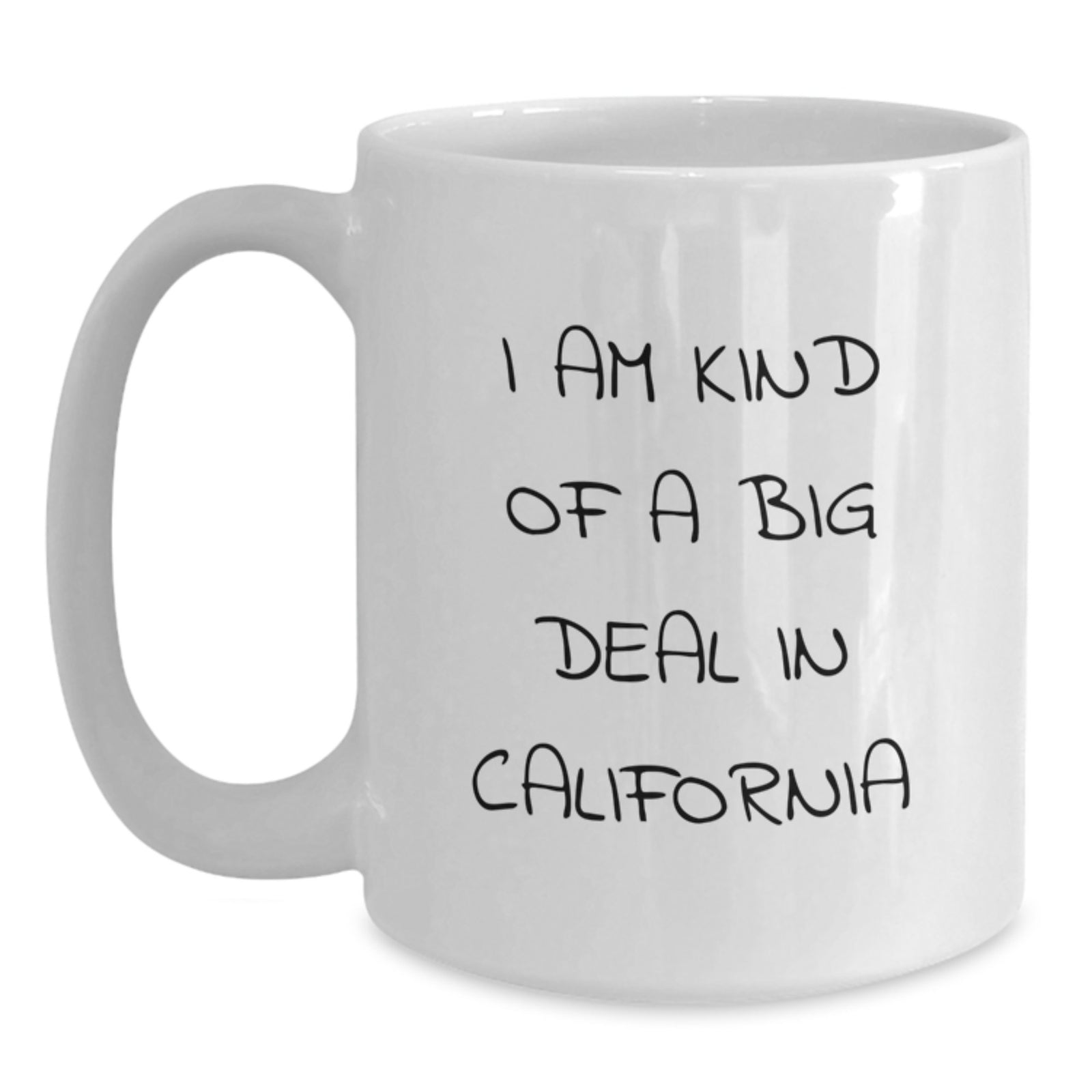California State Gifts Funny White Coffee Mugs for Him, Her, Men, Women, Friends and Family, Gifts from Men, Women, Friends, Coworkers, Family to California, Christmas Unique Gifts - Main