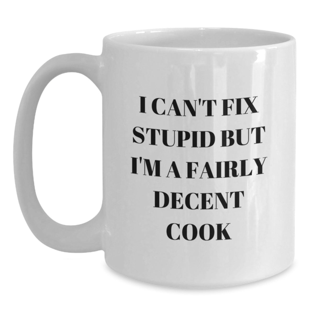 Funny Cook White Coffee Mugs for Cook Enthusiasts, Gifts from Men to Cook, Unique Valentine's Gifts for Cook - Main