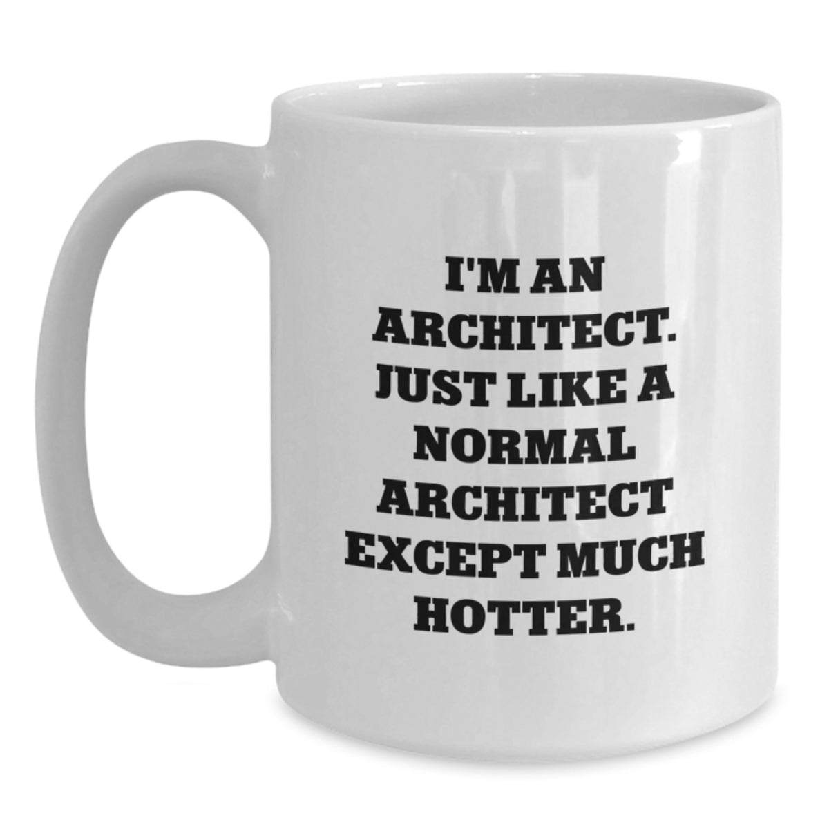 Funny Architect White Coffee Mug Gifts from Men to Women Colleagues Family on Mother's Day Unique Unique Gifts - Main