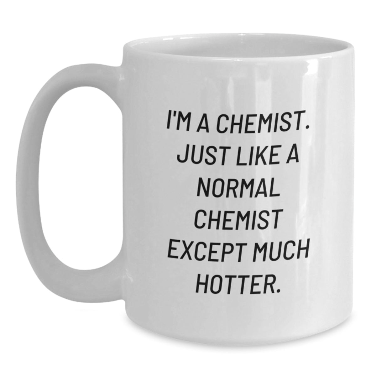 Funny Chemist White Coffee Mugs for Christmas Unique Gifts from Friends and Family to Chemist Men and Women - Main