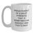 Funny Great Pyrenees Dog Gifts from Friends, Family, or Coworkers for Graduation Unique - Proud Parent Quote on White Coffee Mug - Main