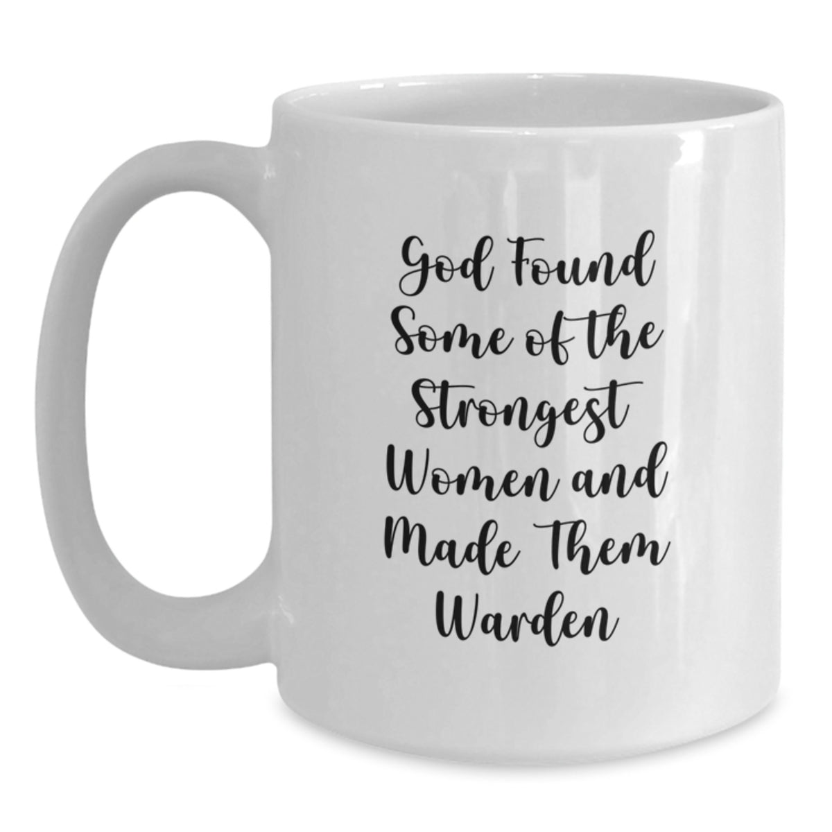 Funny Warden Quotes White Coffee Mugs Gifts from Friends or Family for Christmas Unique Presents - Main