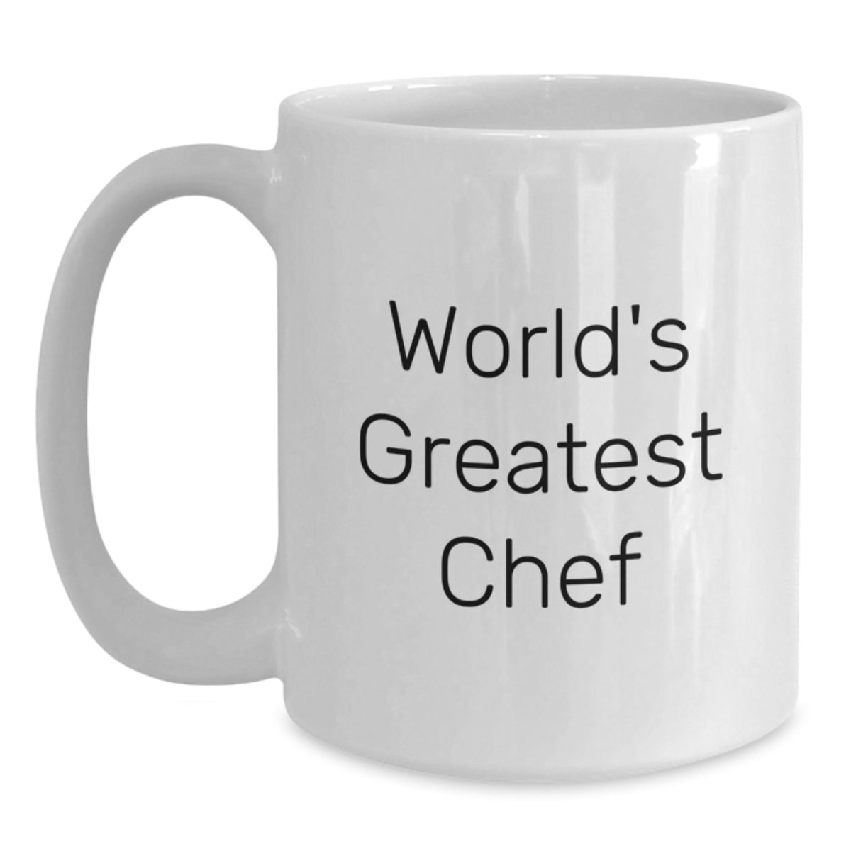 Chef Keepsake White Coffee Mug for Him Birthday Gift World's Greatest - Main