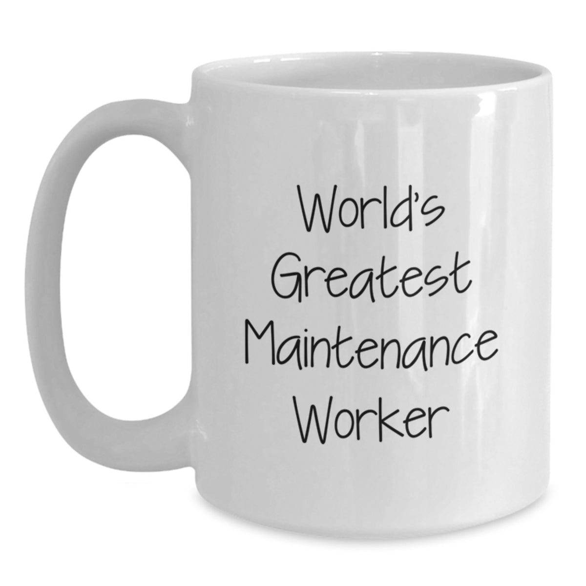 Funny Gifts from Family to Maintenance Worker, World's Greatest Maintenance Worker Coffee Mug, Gifts for Maintenance Worker Graduation Unique - Main