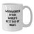 Woodworker Gifts from Dad - White Coffee Mug for Graduation, Funny Quote, 11oz or 15oz Capacity, Ceramic, Microwave, and Dishwasher Safe - Additional