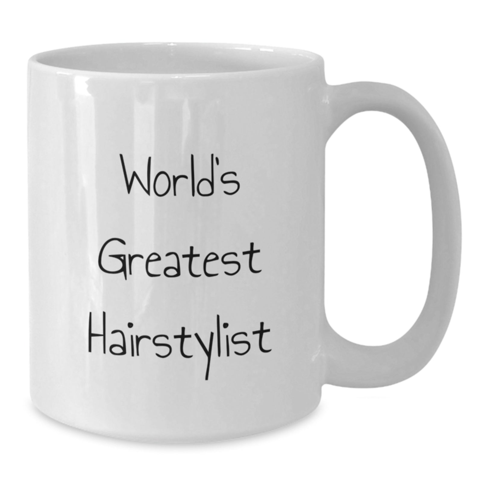 Funny Hairstylist Gifts for Men Women Friends Family - World's Greatest Hairstylist White Coffee Mug for Graduation Unique Gifts from Family Friends - Additional