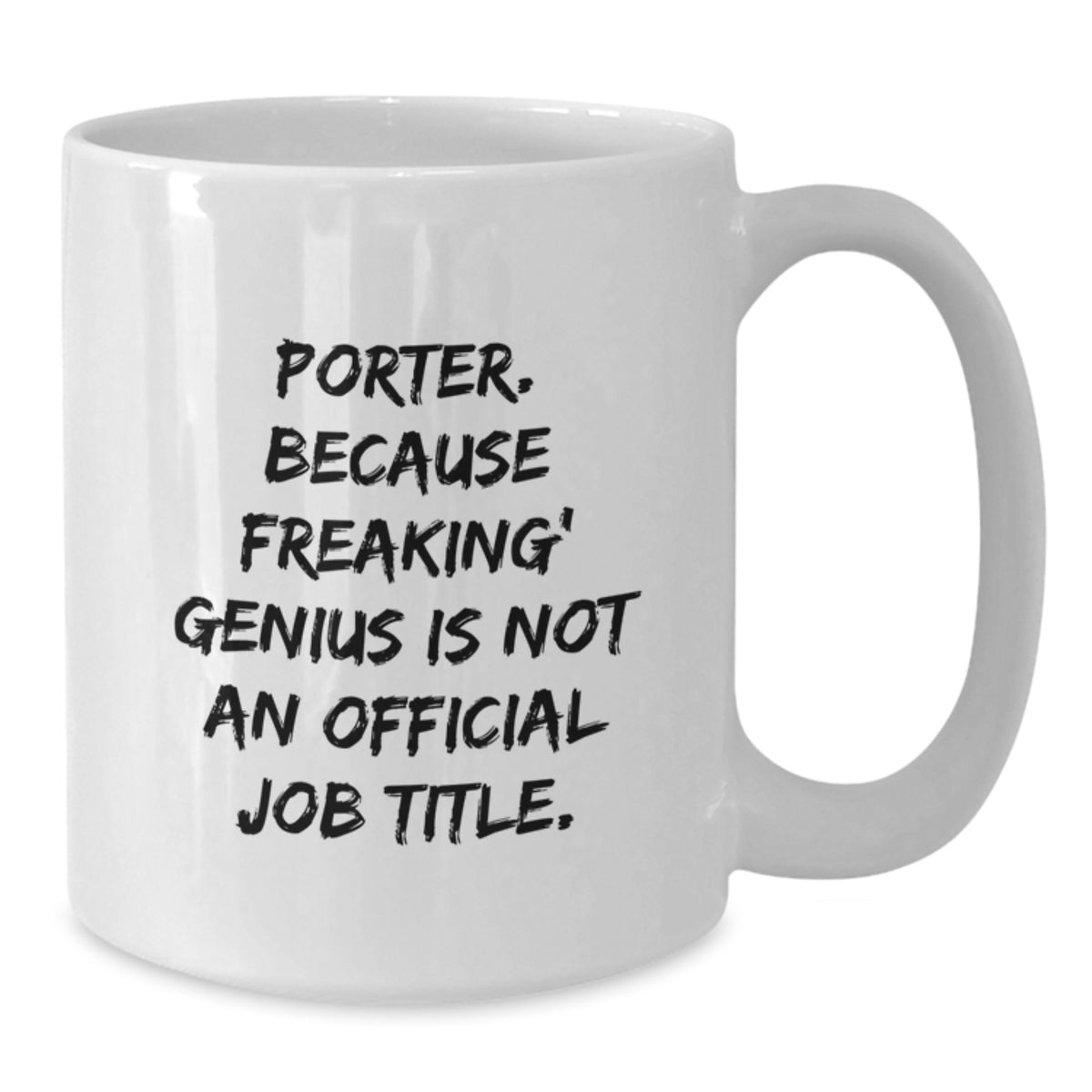 Porter Keepsake White Coffee Mug Birthday Gift for Him - Additional